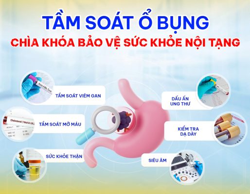 xét nghiệm ổ bụng