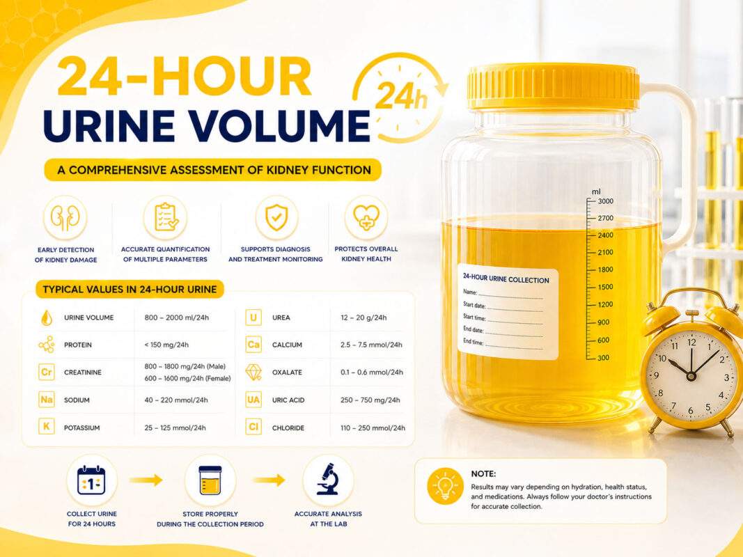 24 hour urine volume