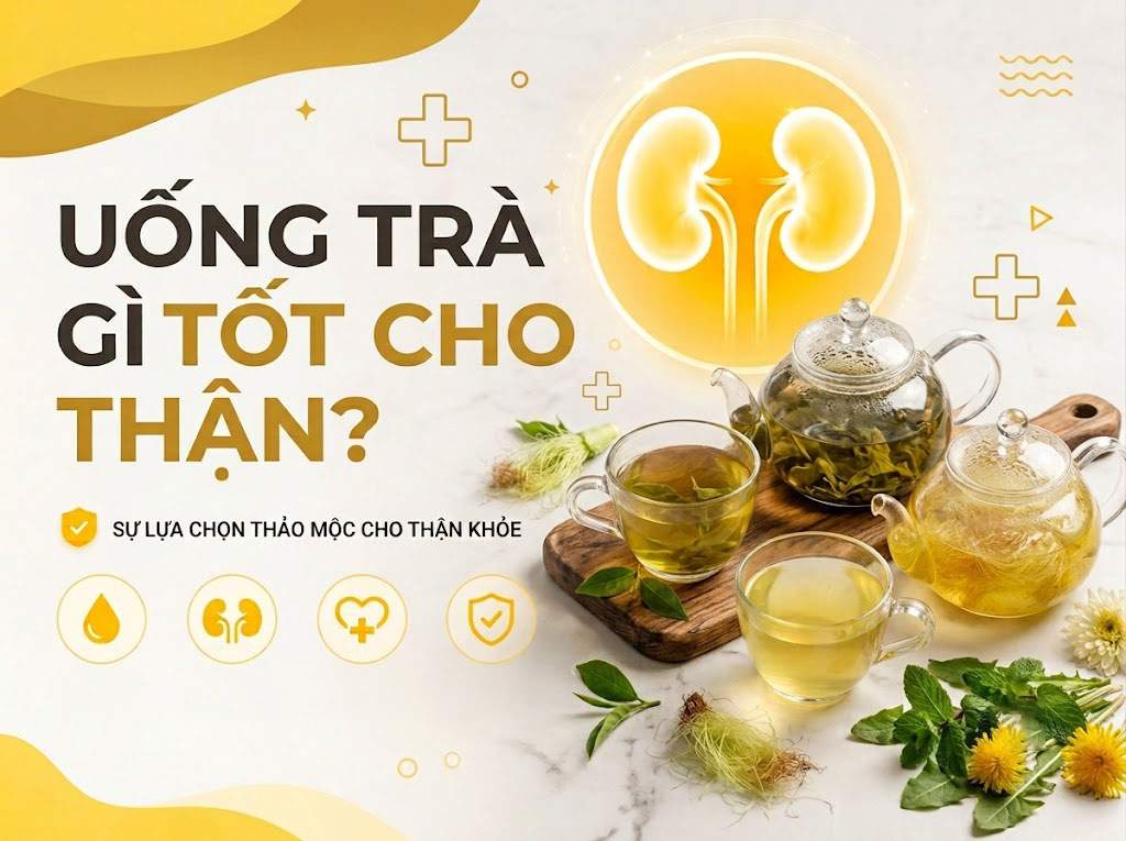 uống trà gì tốt cho thận