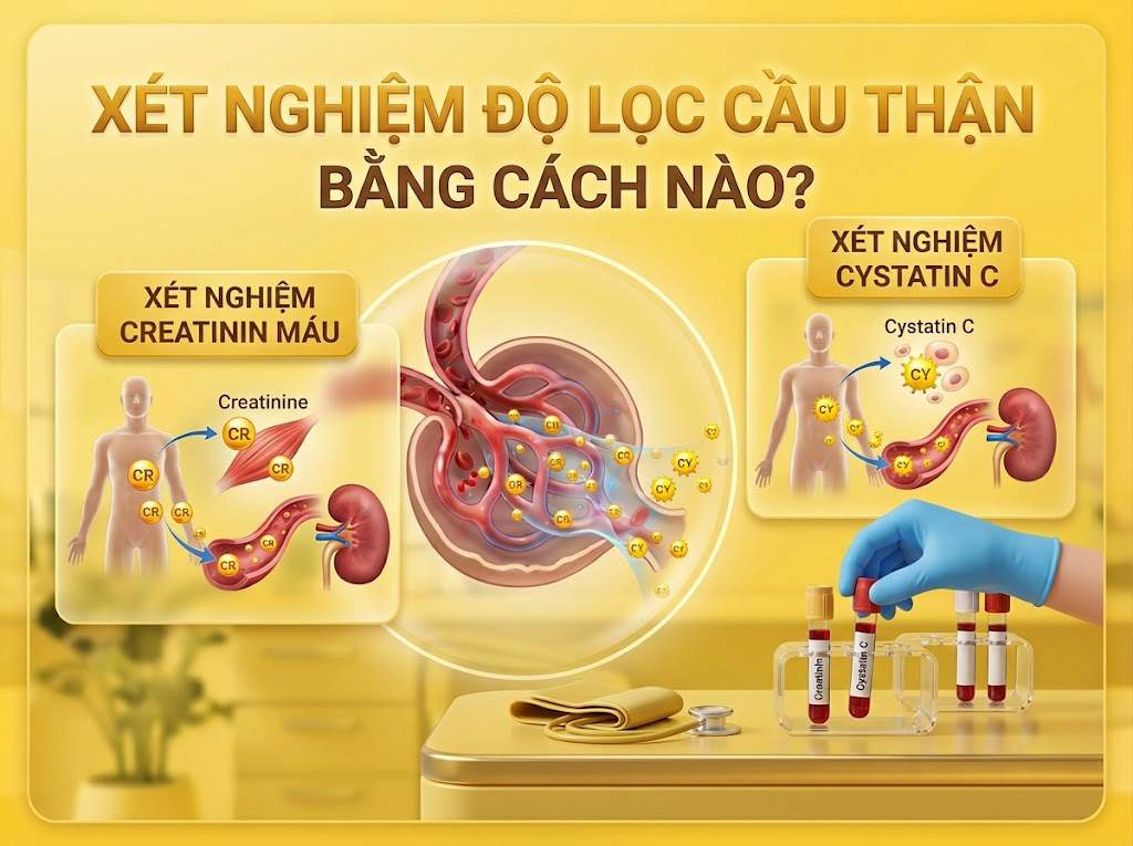 Xét nghiệm độ lọc cầu thận bằng cách nào