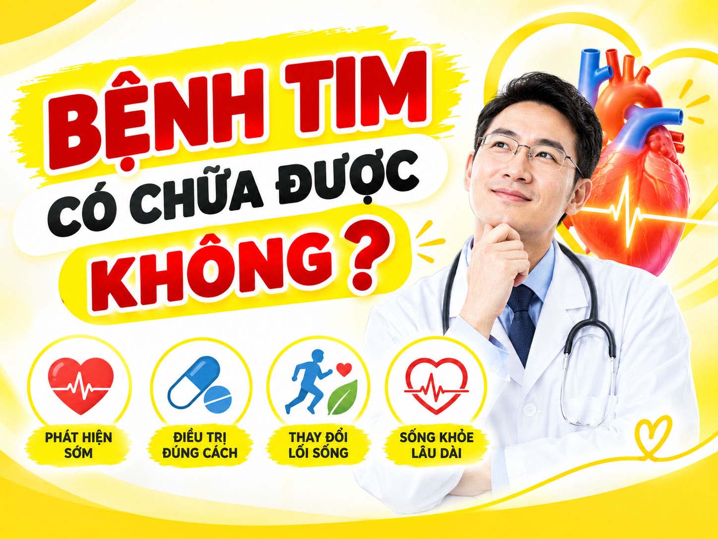 Bệnh tim có chữa được không