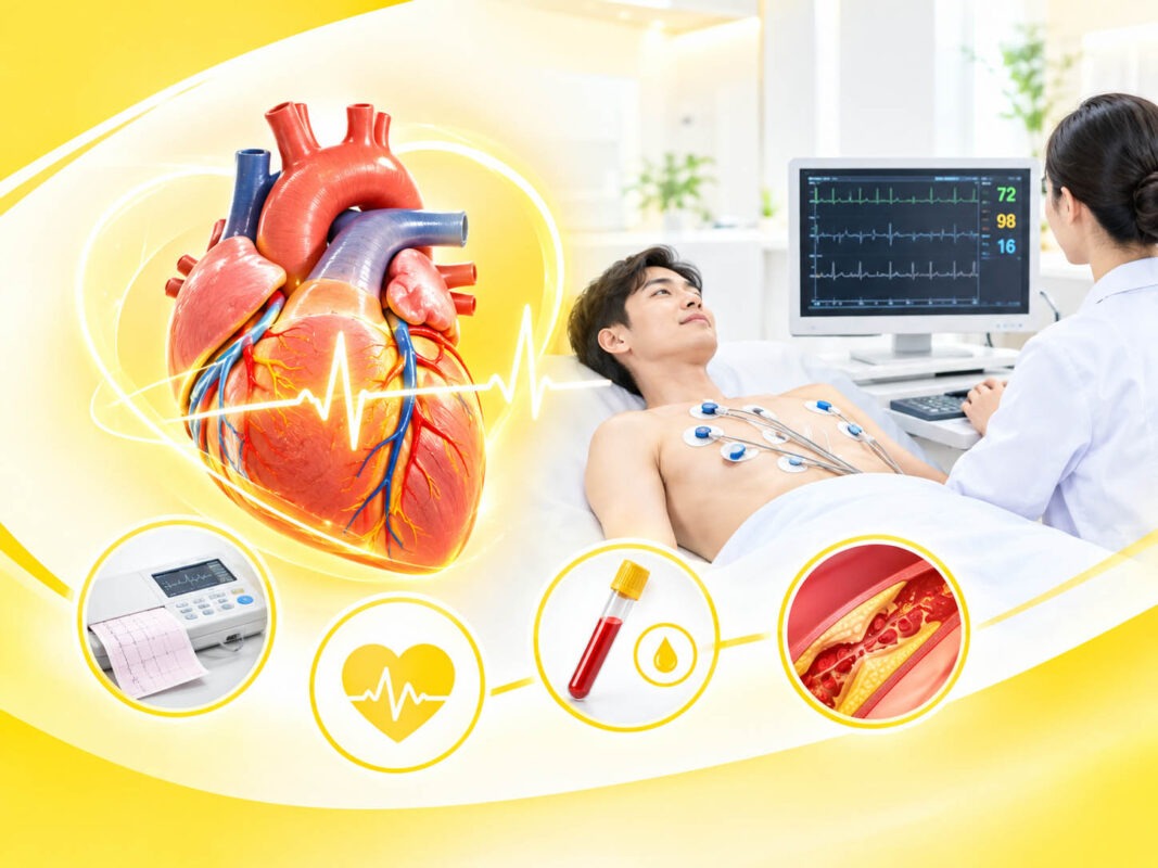 cách kiểm tra tim mạch