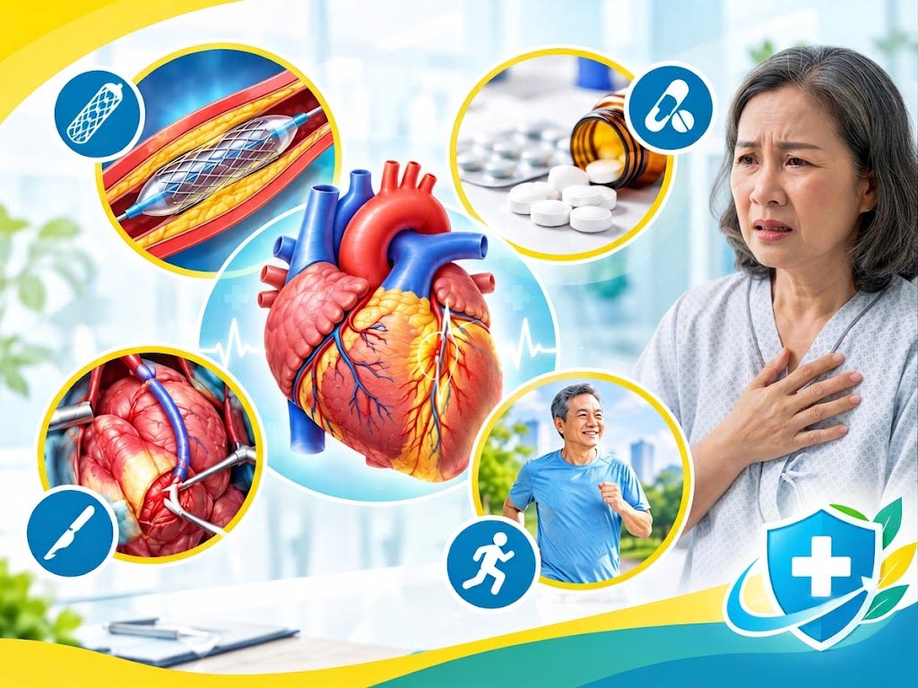 điều trị bệnh mạch vành