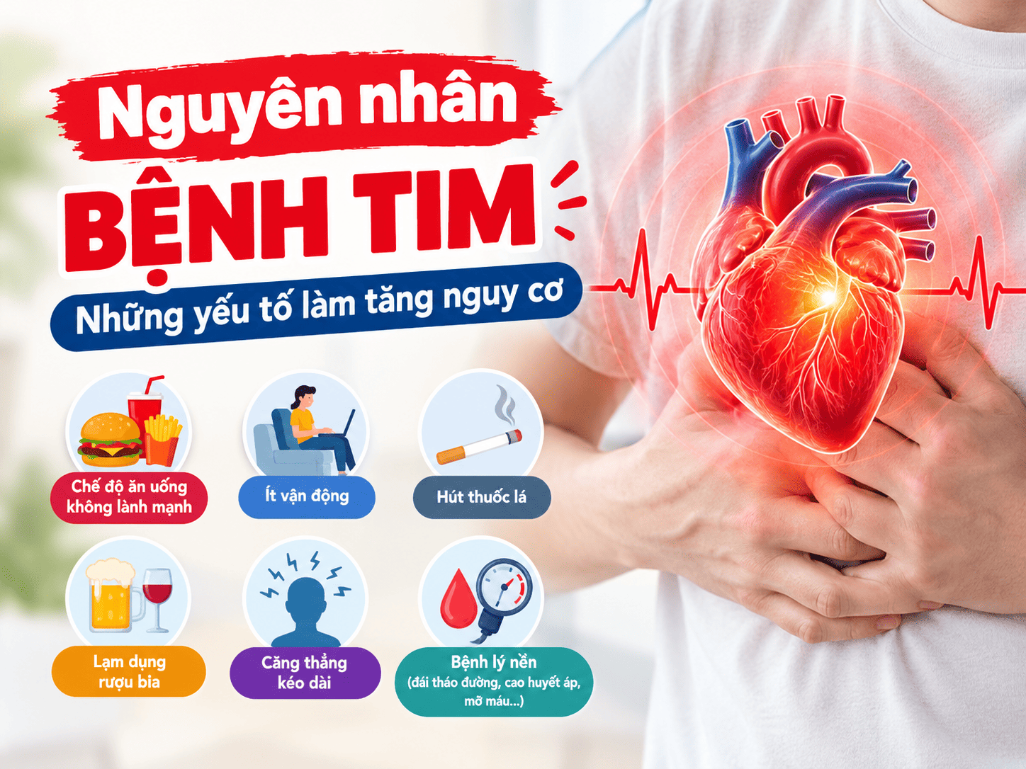 nguyên nhân bệnh tim