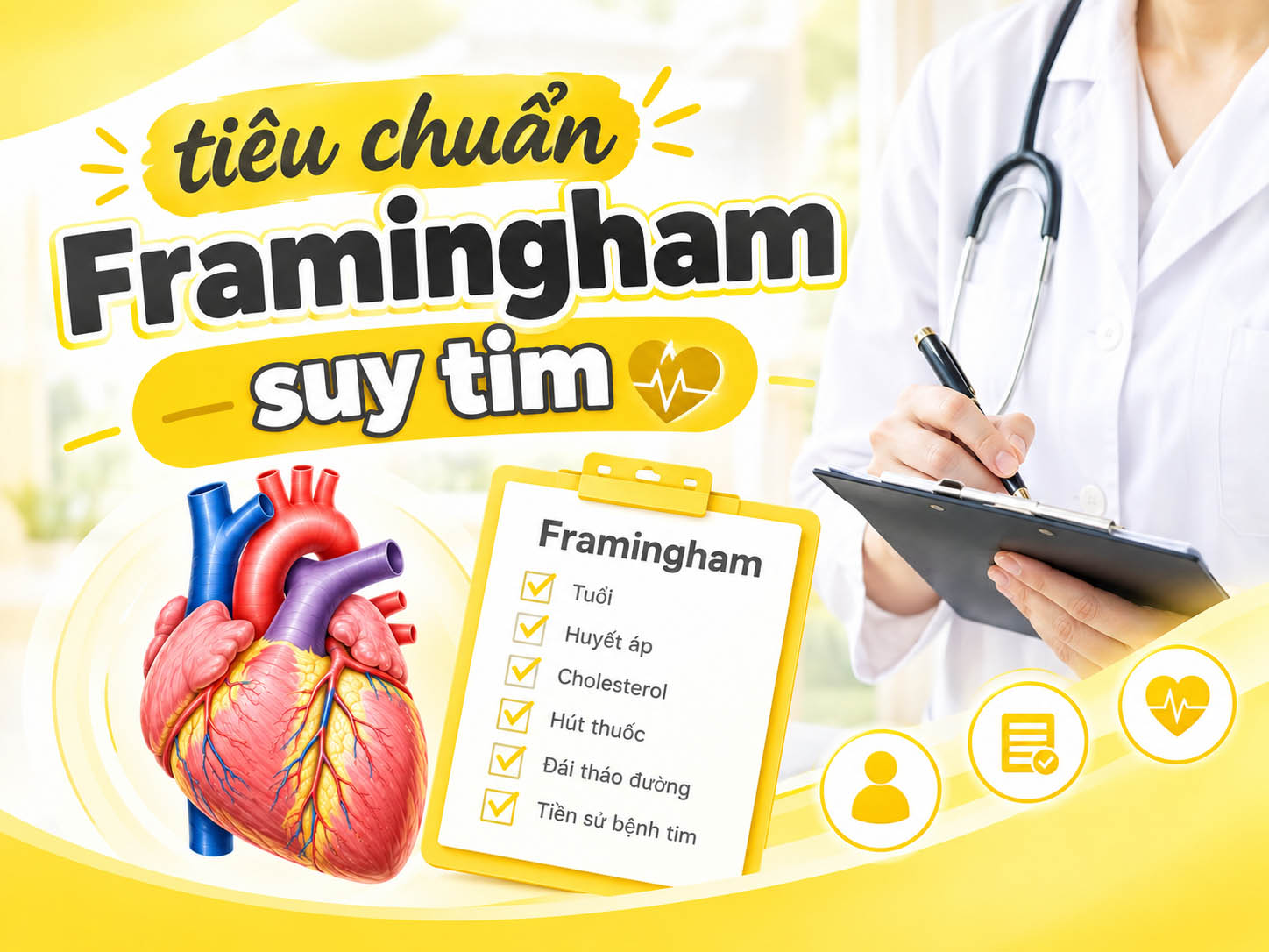 tiêu chuẩn framingham suy tim
