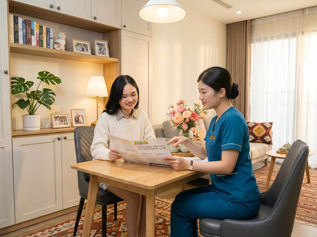 xét nghiệm buổi sáng tại nhà