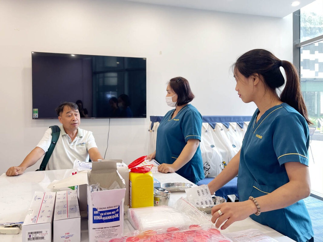 xét nghiệm tận nơi quận 10